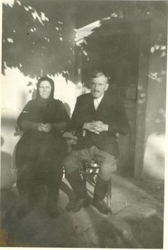 Takács Mihály és felesége Varga Terézia