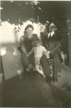TakácsTeréz és férje Kovács Sándor, 1950-es évek eleje