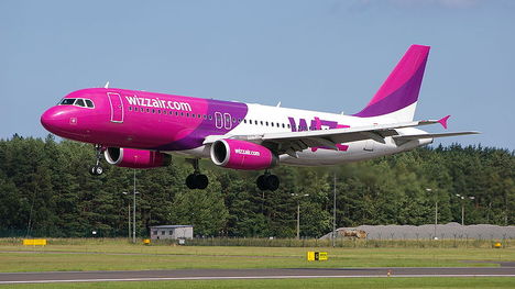 Wizz Air gép felszáll