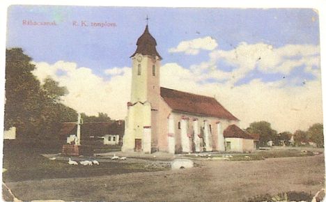 Még egy kép a falu régi templomáról