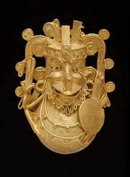 arany maya fej