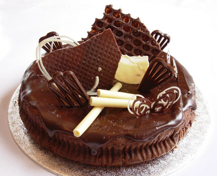 Csokoládé truffel torta