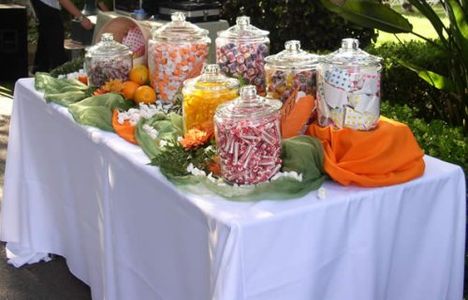 Candy bár, vagy cukorka bár esküvőkre 10
