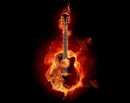 Tűz-gitár