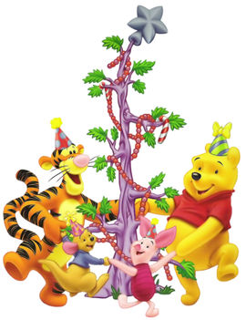 Christmas-Pooh-Piglet-Tigger-Roo-Tree