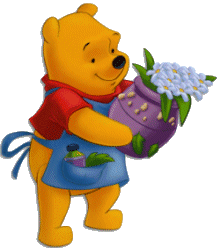Pooh-Flowers