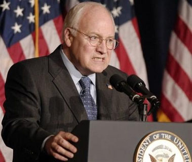 dick cheney mérges