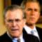 Donald Rumsfeld és Bush
