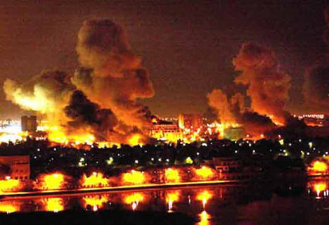 Amerikai bombázás Irakban