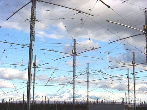 HAARP antennaerdő Alaszkában