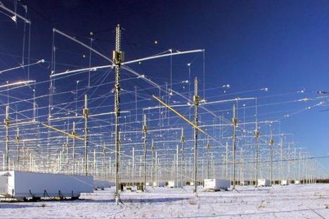 Magas frekvenciás adóállomások Alaszkában a Föld ionoszférájának módosítására