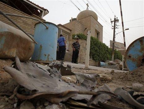 Óváros, templom bombázása Irakban