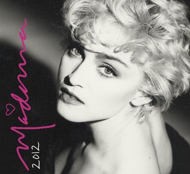 2012 naptár-Madonna