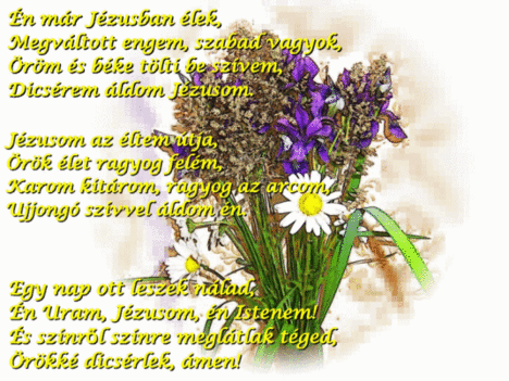 Tiéd legyen a dicsősség ,Uram!