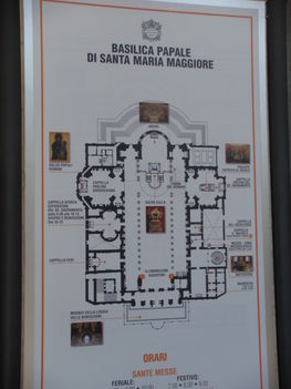 Santa Maria Maggiore belső térkép