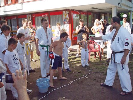 Karate-tábor Szántód 2011 173 8