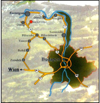 Nyugat-Pilis térkép