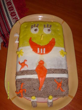 Spongyabob torta
