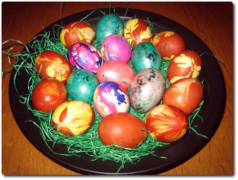 Vidám, kreatív húsvéti tojásminták