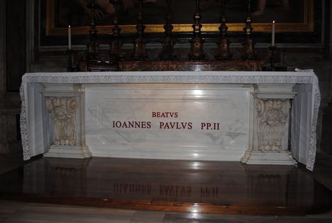 II János Pál sírja PPII_tomb