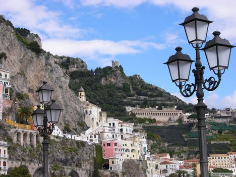 Positano, Dél-Olaszország egyik legdrágább üdülőhelye