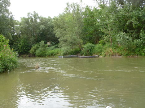 Dunakiliti, Hullámtéri vízpótlórendszer, Szigetparti-ág (4), 2011. július 15.-én