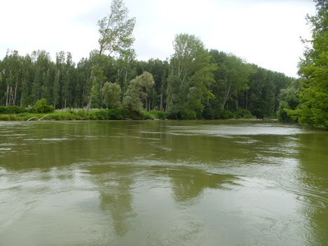 Nyárasi-Duna (2.), Hullámtéri vízpótlórendszer, Kisbodak, 2011. július 15.-én