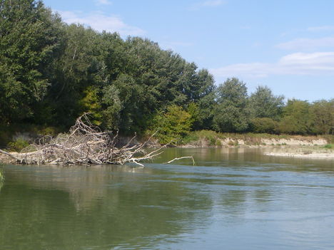 Dunakiliti, Hullámtéri vízpótlórendszer, Öregréti ág, 2011. szeptember 14.-én