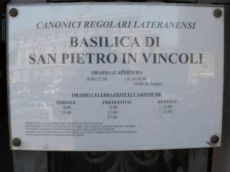 S. Pietro in Vincoli