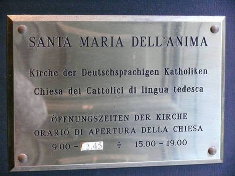 Santa Maria dell’Anima