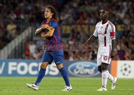 Barcelona-Ac Milan: 2-2! 4
