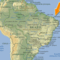 Fortaleza elhelyezkadése Brazíliában