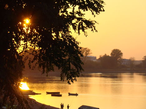 Duna -menti pillanatok szeptember végén 1 -  Naplemente