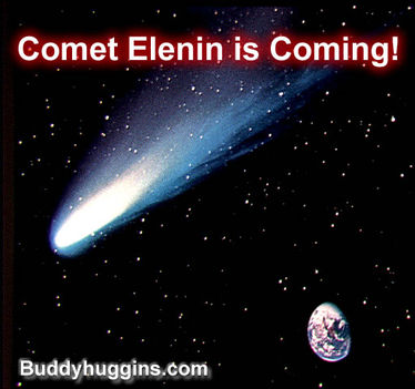 Az Elenin üstökös a Föld közelében
