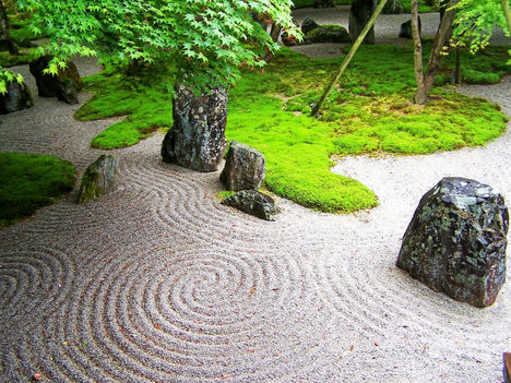 Zen kert Kyushu szigetén