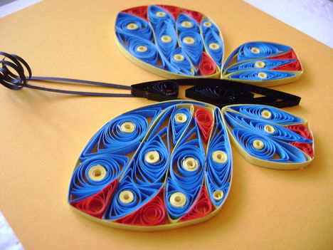 Quilling pillangó