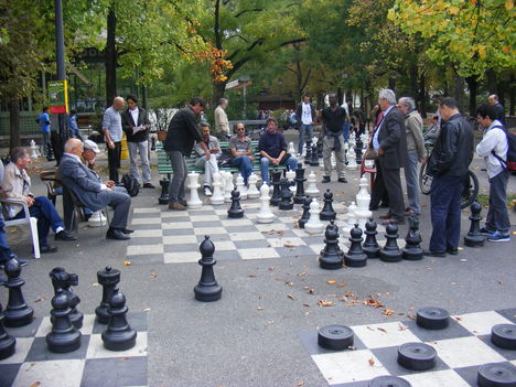 Genf, sakkozók