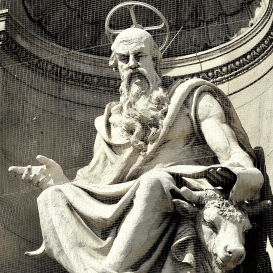 Fessler Leo képe I. István királyunkról