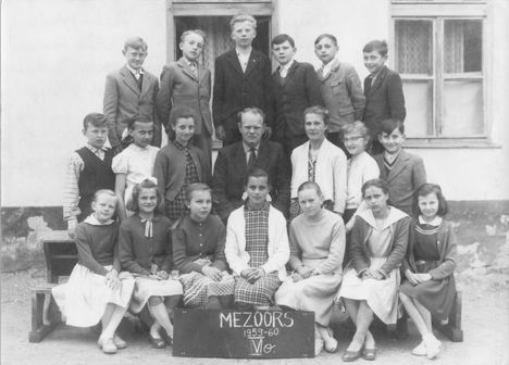 Osztálykép-Mezőörs 1959-60