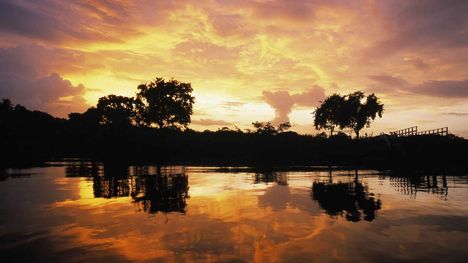 Drámai naplemente,Guyana