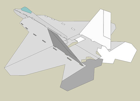 F-22 Raptor modellje