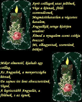 Közeledik a legszomorúbb ünnep.......