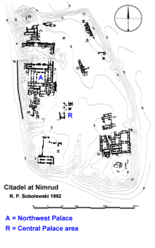 Citadella Nimrudban Irak