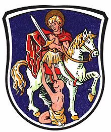 220px-Wappen_Dieburg szent Márton