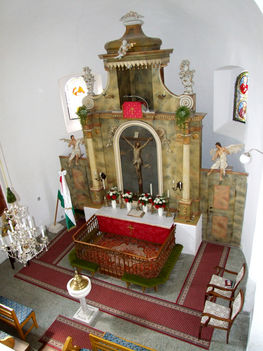 Evangélikus templom oltára