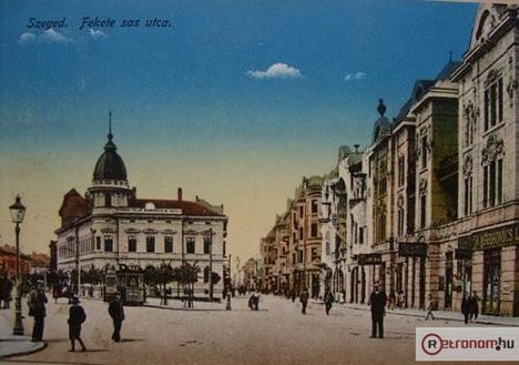 A Feketesas utca 1915-ben