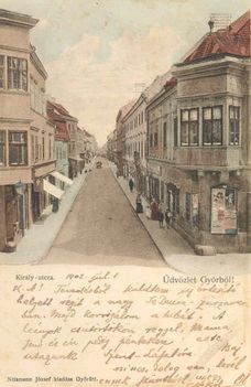 Győr, 1902. Király utca