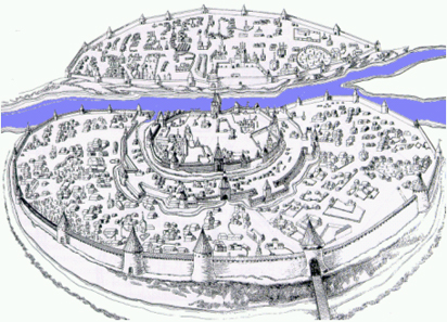 A középkori Novgorod rekonstrukciója
