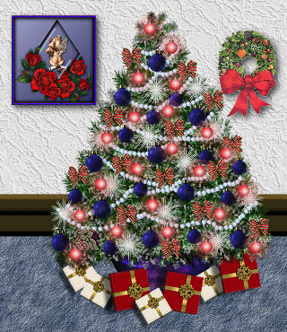 "Jaj, de szép a karácsonyfa!