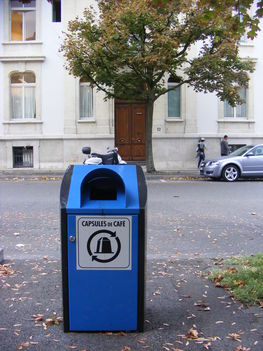 Szelektív hulladékgyűjtés Genfben